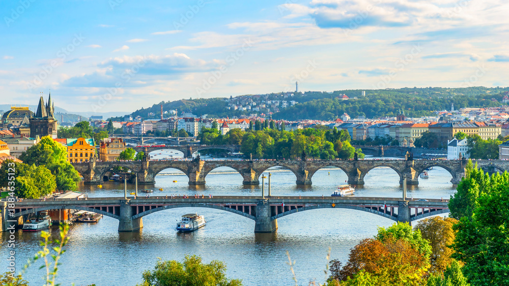 Obraz premium Bridges of Prague