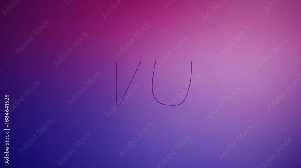 Obraz premium Purple Pink Gradient Background with Minimal Letters Soft Modern Abstract Texture