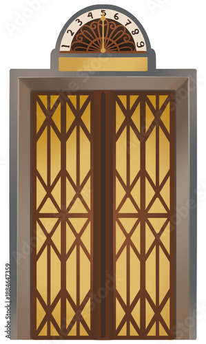 Old Vintage Elevator