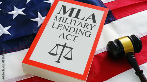 Фотография Military Lending Act Compliance Concept with Consumer Protection Law, Financial