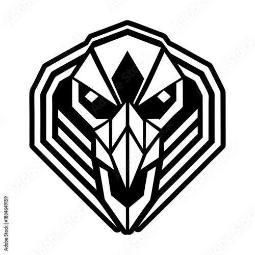  Flamingo Glyph Style Logos 