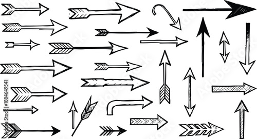 Arrow set for directional guidance