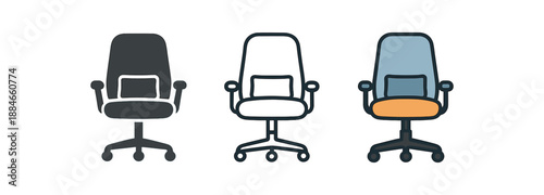 work from home ergonomic chair with cushion and small lumbar pillow