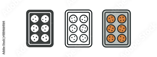 comfort food baked cookies on tray