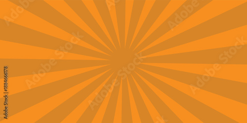 Orange stripes background flyer