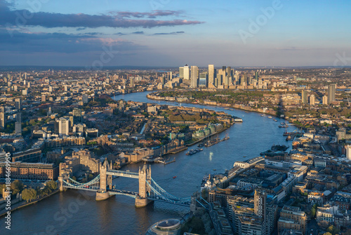 Thames River and East London