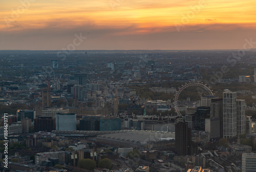 Фотография Waterloo and Westminster at Sunset
