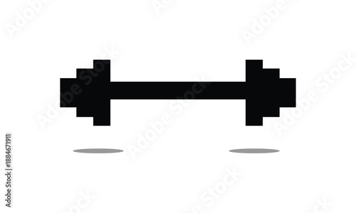 Dumbbell concept. Sport line icon set. Collection of vector signs in trendy flat style for web sites, internet shops and stores, books and flyers. Premium quality icons. 
dumbbell icon set. Eps10.