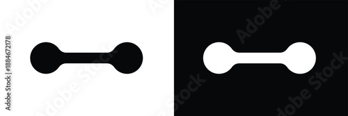 Dumbbell concept. Sport line icon set. Collection of vector signs in trendy flat style for web sites, internet shops and stores, books and flyers. Premium quality icons. 
dumbbell icon set. Eps10.