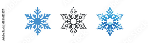 festive holidays snowflake crystal delicate winter symbol elegance