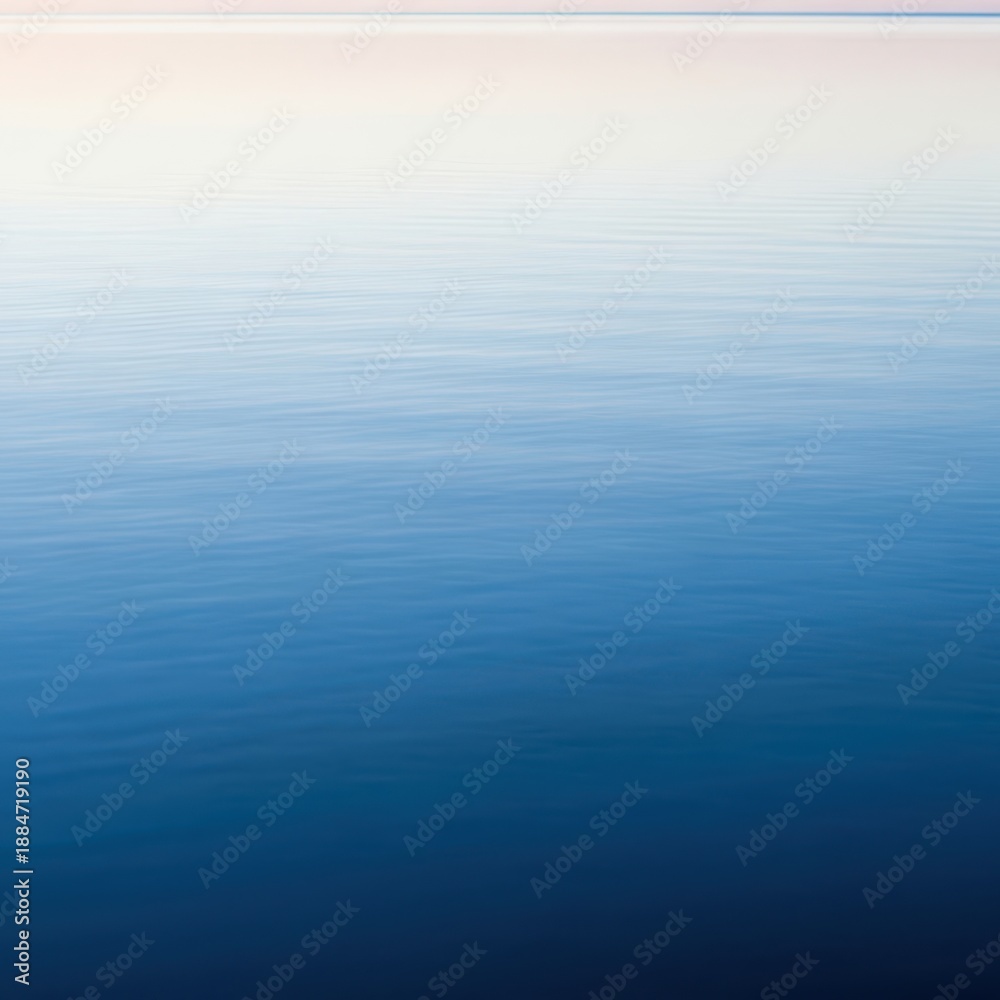 Obraz premium Crystal clear, pristine water exhibiting complete stillness. The glassy surface creates perfect reflections, symbolizing peace and quietude, close up, deep, purity
