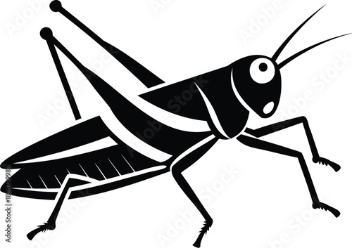 Grasshopper silhouette, insect silhouette, jumping bug drawing, minimal line sketch, nature insect design