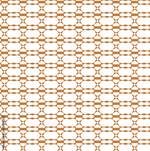 seamless pattern with geometric shapes, isometric lines, negative space, organic-geometric fusion, pill-shaped, four-pointed star shapes, Mashrabiya, retro, room divider, brand kit, laser-cut metal