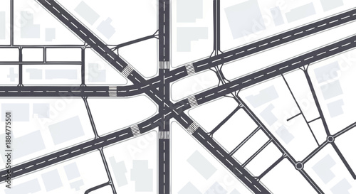 Metal Railway Tracks Intersection.