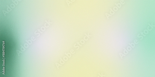 A soft blurred gradient background displaying gentle transitions between pale green yellow and white hues creates a calming