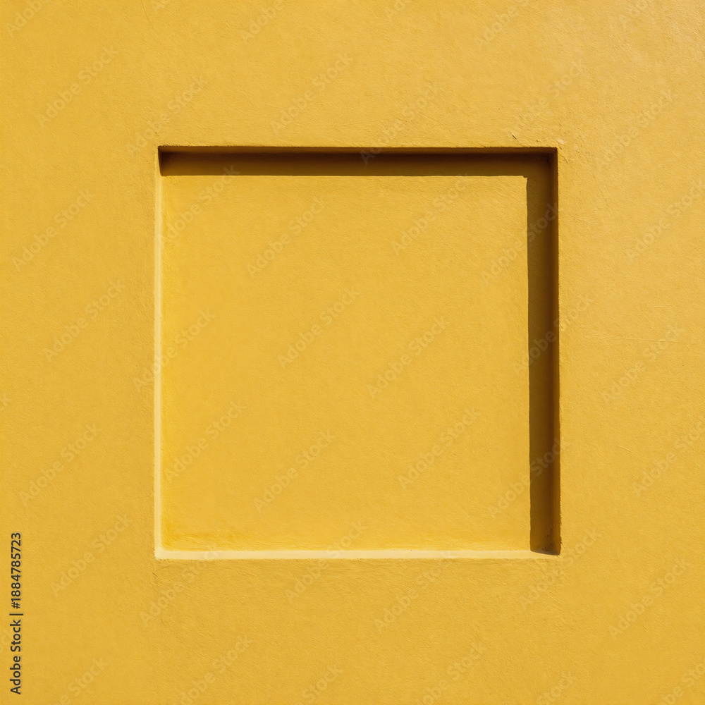 Fototapeta premium An abstract yellow background filled with various square shapes