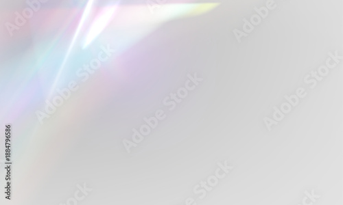 Neon diamond prism bends rainbow light through crystal glass sparkle. PNG vector lens flare captures glitter, glare, bokeh, holographic effect. Light reflections create magical depth.
