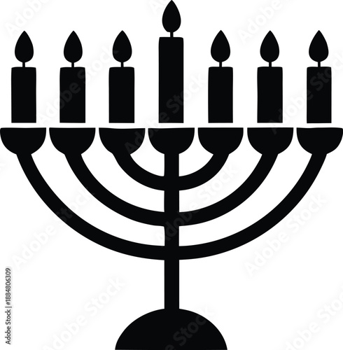 Hanukkah Menorah, Jewish Candelabrum