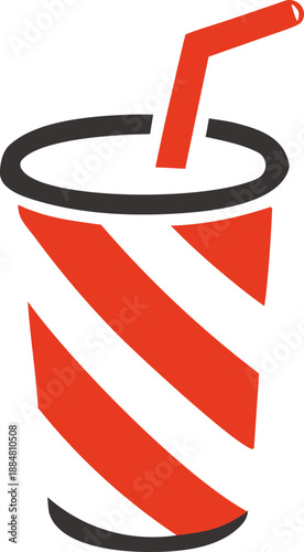 plastic cup with soda