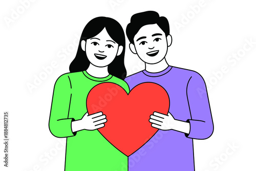 Here is the image showing affection, love, bonding and passion 14 Feb on Valentine Day...