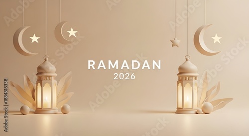 Clean Ramadan 2026 Text-Based Visuals