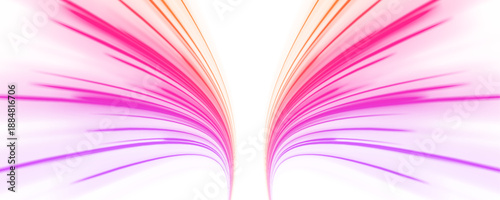 Luminous neon streaks swirl in motion creating a sense of velocity. The artwork shows speed and modern technology. Blue glowing light forms an abstract futuristic road scene.