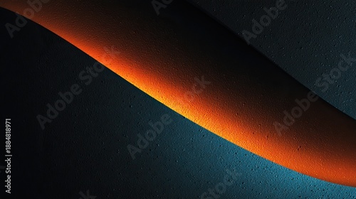 Wallpaper Mural Bold orange and blue diagonal gradient with sharp contrast and sleek edge Torontodigital.ca