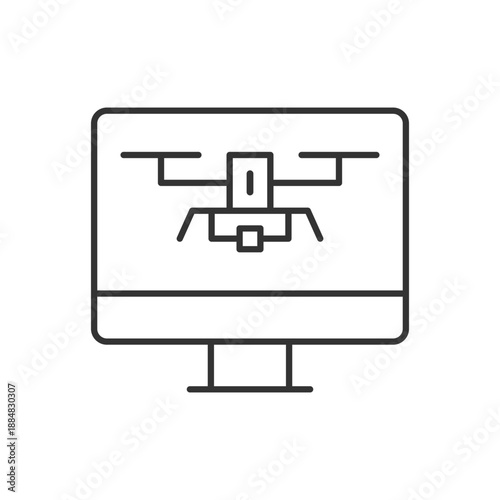 Drone Computer Icon