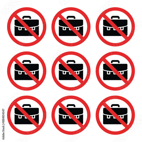 Free Download No briefcase symbols collection - GFXLoad