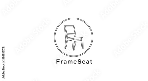 Simple Line Drawing of a Chair 7. Free Download Simple Line Drawing of a Chair 7. - GFXLoad