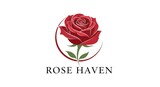 Elegant Rose Haven Logo Design for Branding and Marketing.