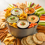 Dips Bucket snacks