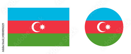 Flag of azerbaijan