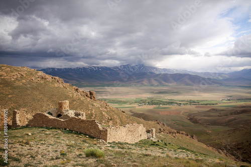 Fotografija Historic Armenian monastery ruins in a mountainous landscape in eastern Turkey