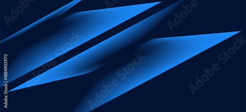 Modern abstract dark navy blue banner background. Vector abstract graphic design banner pattern background template.