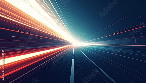 Minimal sport concept background inspired by speed and focus, clean lines, dark-to-lights
