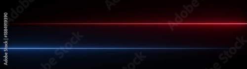 Defocused police red blue emergency lights flashing in the dark. Flashing warning siren light rotates and changes colors from blue to red on black background. Emergency services, ambulance, fire