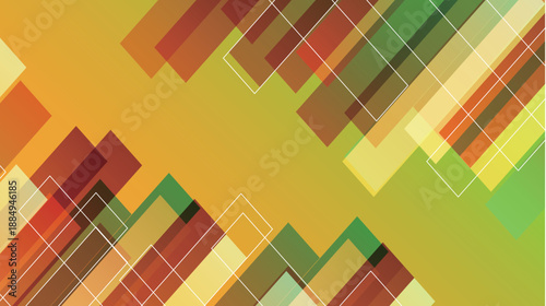 カラフル　抽象的　幾何学　模様　背景