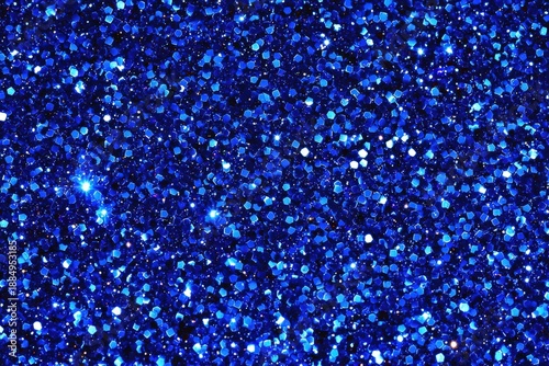 青いキラキラ背景