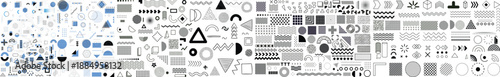 Basic Geometric Shapes Vector Set Simple Circular Minimal Icons