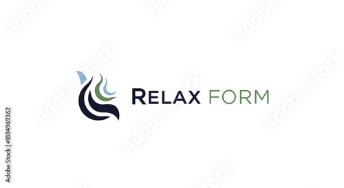 Relax Form Logo Design Element 1.