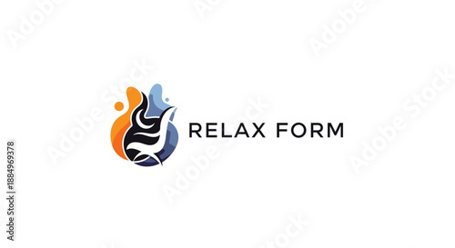 Relax Form Logo Design Element.