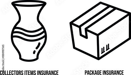 Insurance options for valuable items and packages