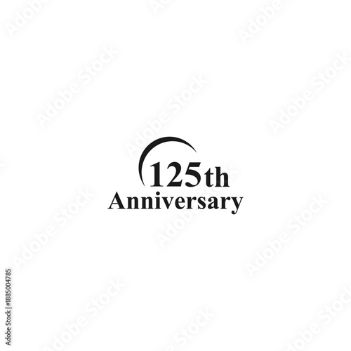 anniversary logo design, commemorative design, gold, elegant, decoration, happy, element, business, celebrating, vector, greeting, template, birthday, congratulation, symbol, year
