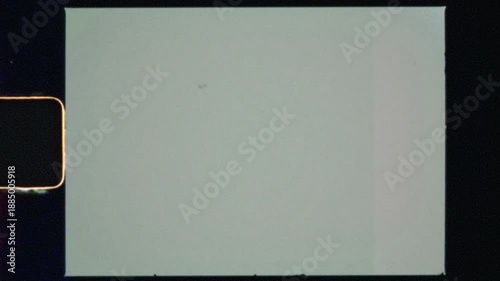Vintage Cinematic 8mm Film Frame Overlay with Analog Grain, Celluloid Dust, Scratches and Sprocket Detail