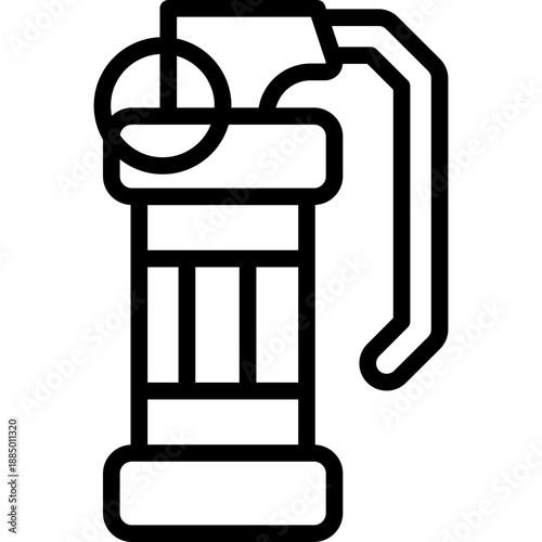 Flashbang icon in Line Style