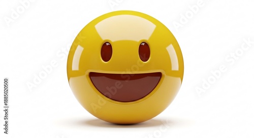 Cute 3D Emoji Illustration Isolated on White Background