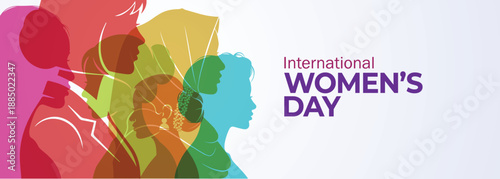 International Women's Day concept background. #GiveToGain Women Equality Day Concept.