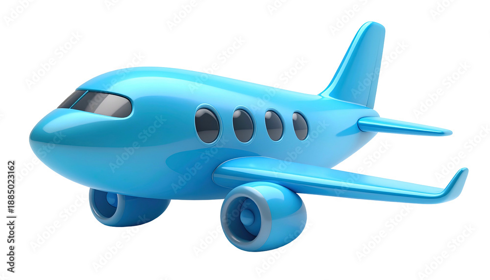 custom made wallpaper toronto digitalBlue Toy Airplane with Wheels Visible.