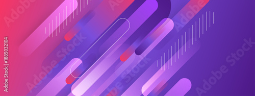 Futuristic purple and blue composition with glowing diagonal elements for technology and gaming themes